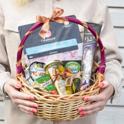 Корзина Мужская «Мясо и сыр»
